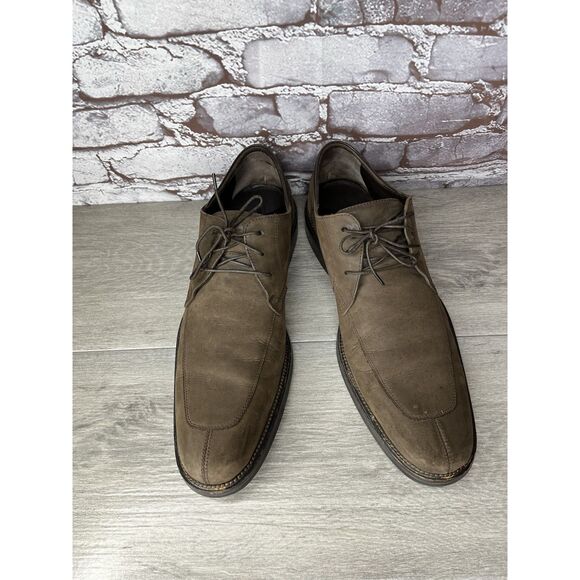 Cole Haan Brown Nubuck Leather Split Oxfords Waterproof Shoes Men 10.5M US/43EU main image 8